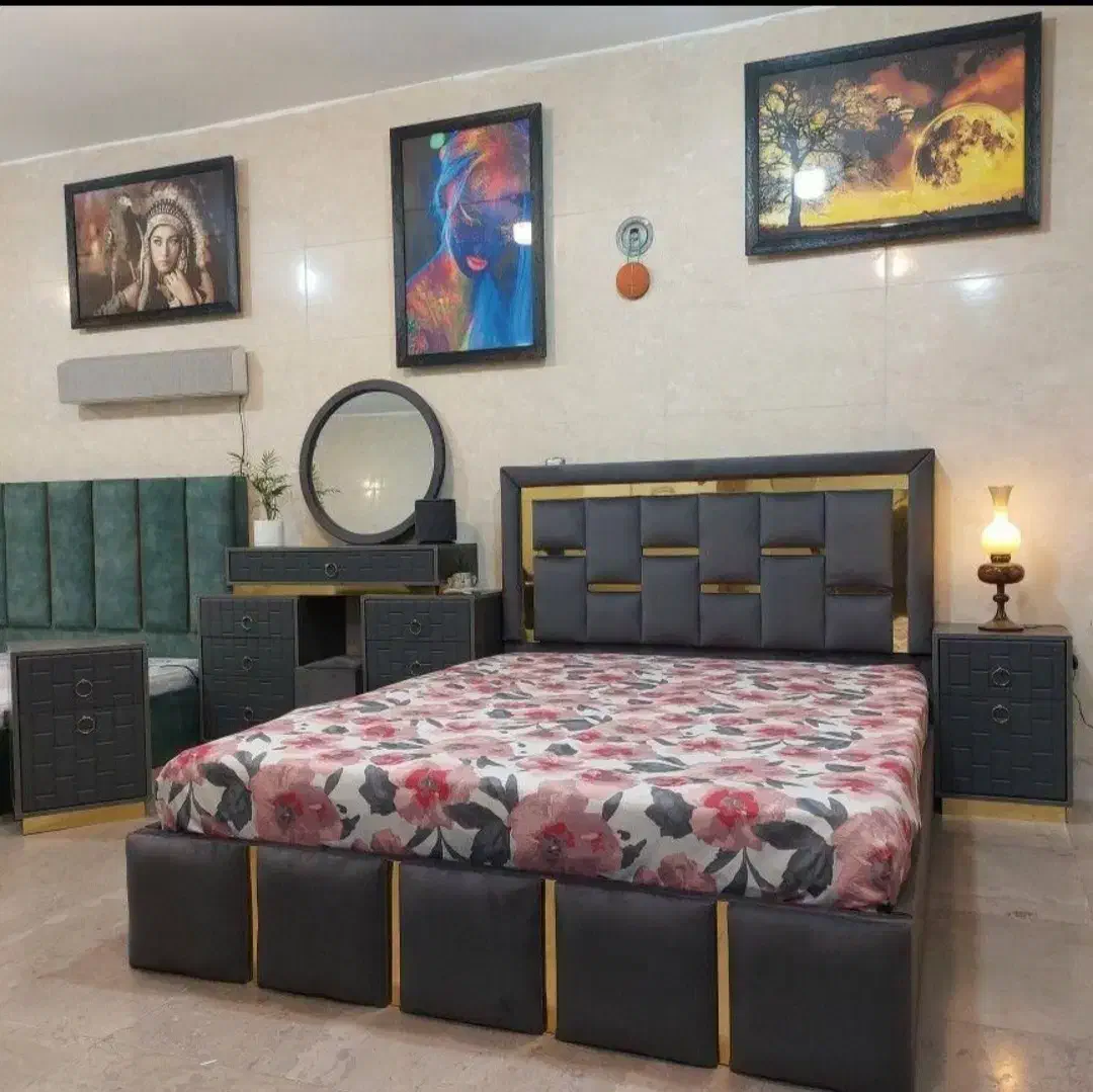 سرویس خواب دو نفره ویکتوریا|تخت و سرویس خواب|پیشوا, |دیوار