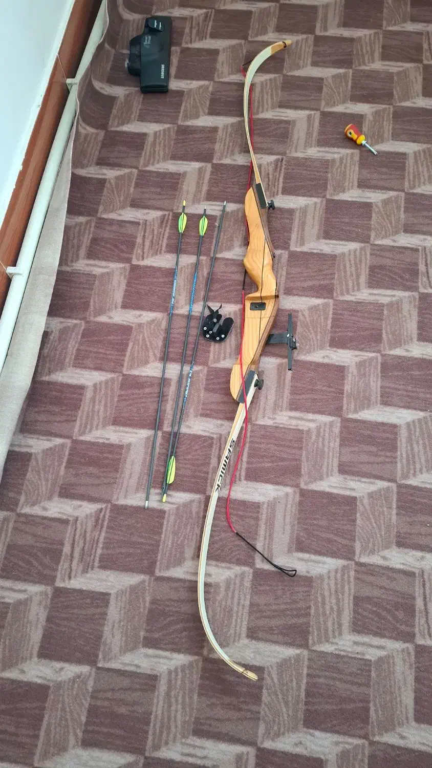 کمان ریکرو سامیک|تجهیزات ورزشی|تکاب, |دیوار