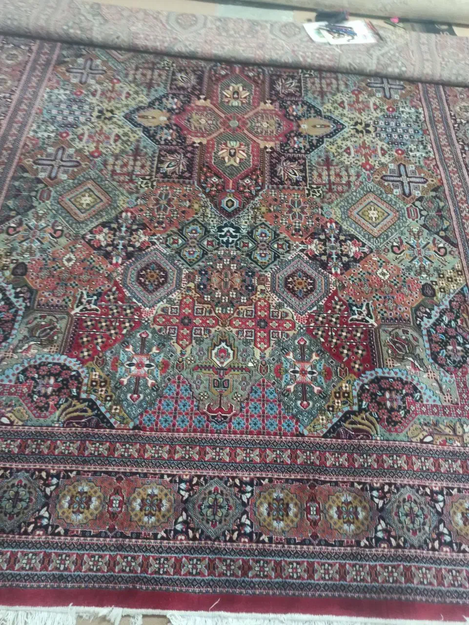 چهار تخته فرش|فرش|پیرانشهر, |دیوار