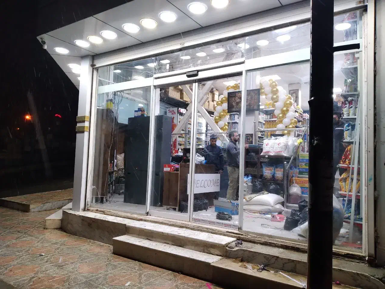 درب اتوماتیک شیشه ای/مدل 2لت/کد رنگ 9017|خدمات پیشه و مهارت|کرمانشاه, |دیوار