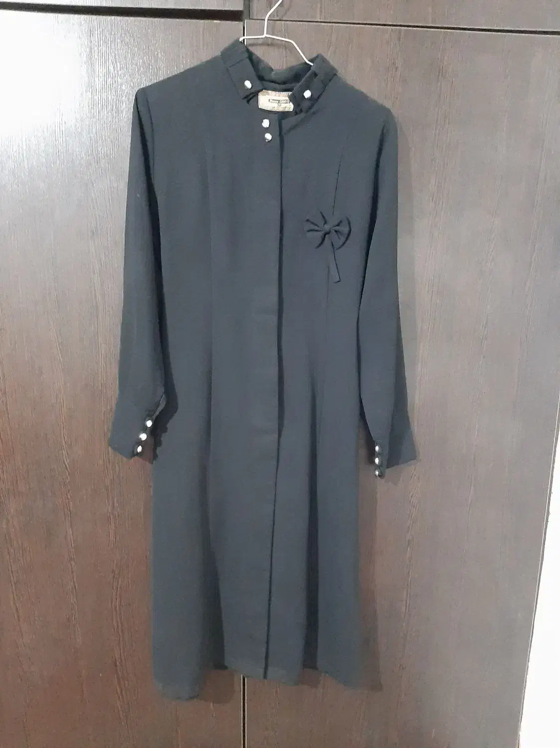 مانتو مشکی مجلسی کاملا نو|لباس|شیراز, نصر|دیوار