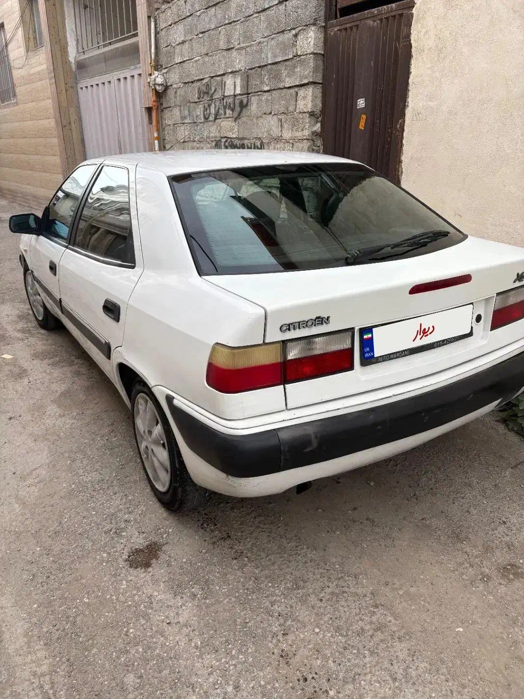 زانتیا ۸۷ سفید بی رنگ|خودرو سواری و وانت|قائم‌شهر, |دیوار