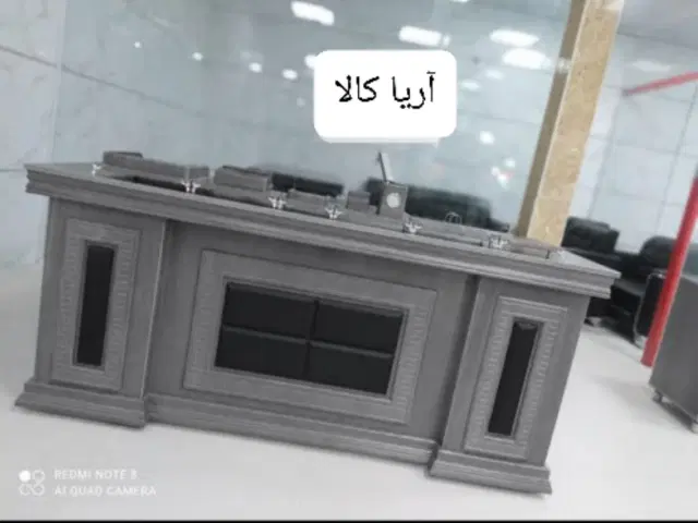 میز اداری آریا کالا با پایه چوبی و مدرن / صندلی ۲|دفتر کار|تهران, شهرک استقلال|دیوار