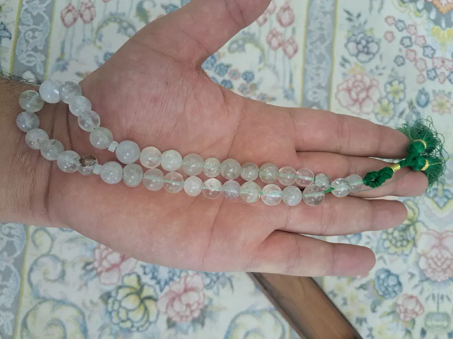 تسبیح سنگ در نجف اصلی|زیورآلات و اکسسوری|کرمان, |دیوار