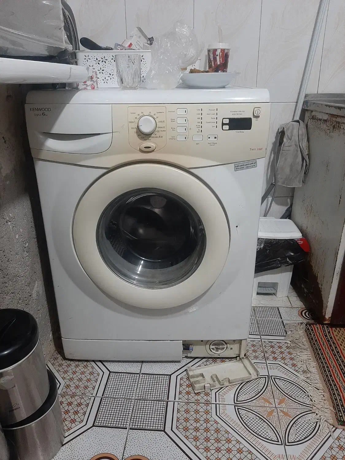 لباسشویی کنوود|ماشین لباسشویی و خشک‌کن لباس|مشهد, رده|دیوار