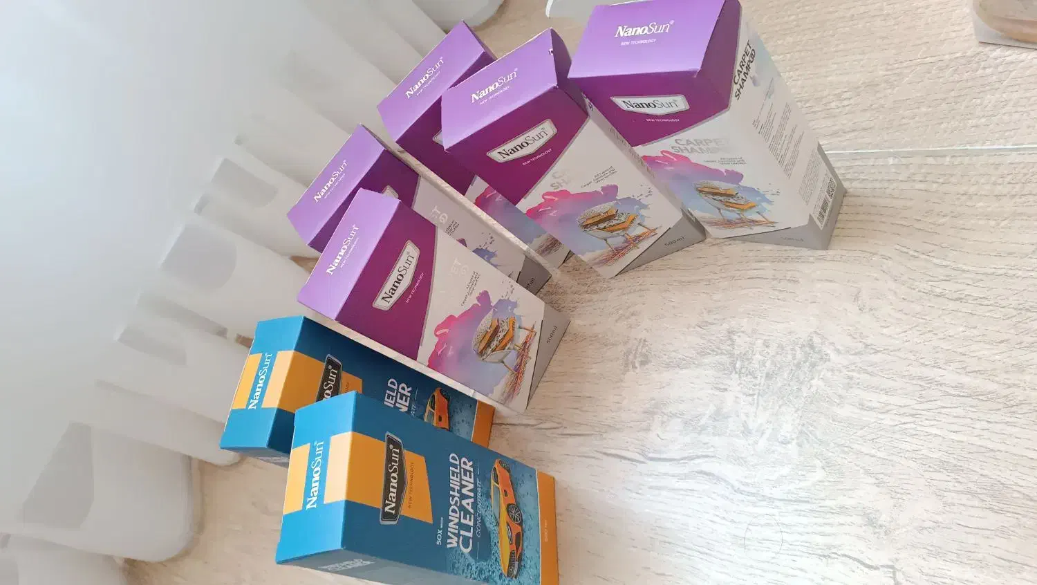 محصولات شوینده نانو|مواد شوینده و دستمال کاغذی|رشت, پل تالشان|دیوار