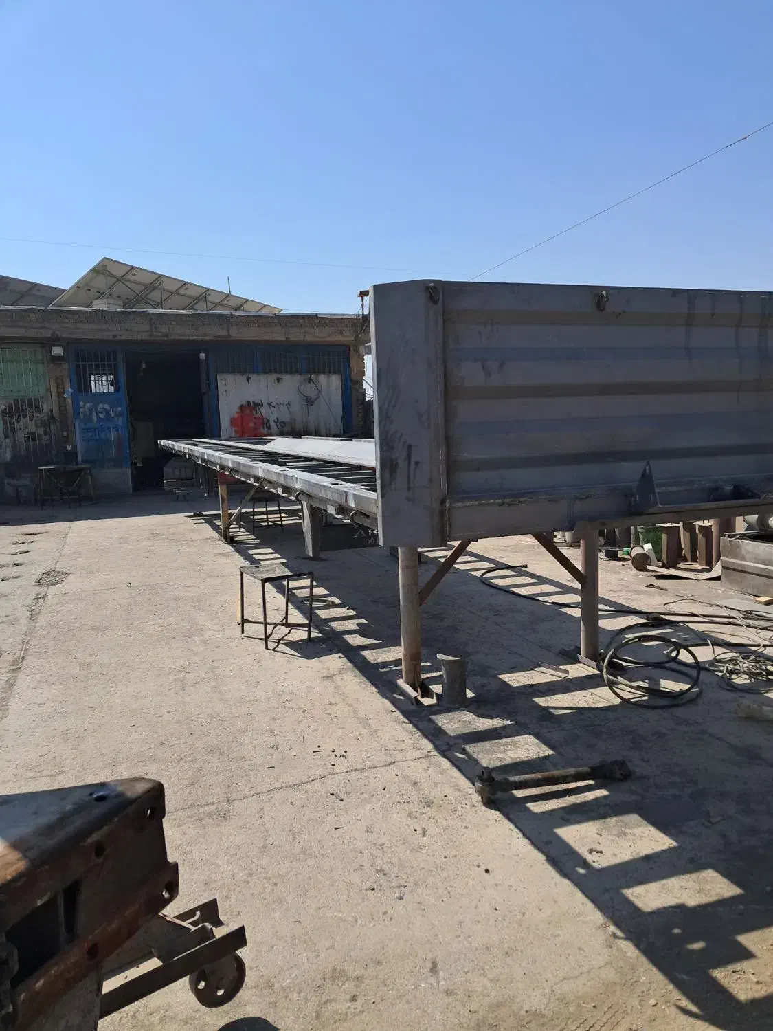 کفی تریلی سه محور و دومحور رولکش مبارکه ساز|قطعات یدکی و لوازم جانبی|مبارکه, |دیوار