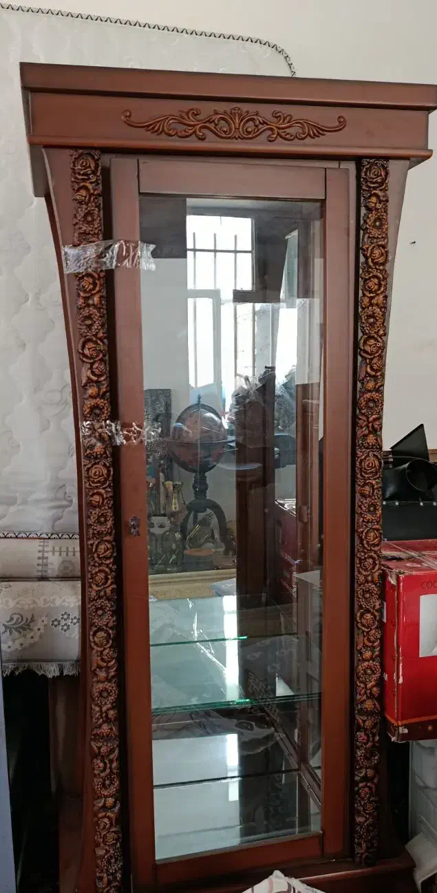 بوفه چوبی باچوب راش|بوفه، ویترین، کنسول|دشتابی, |دیوار