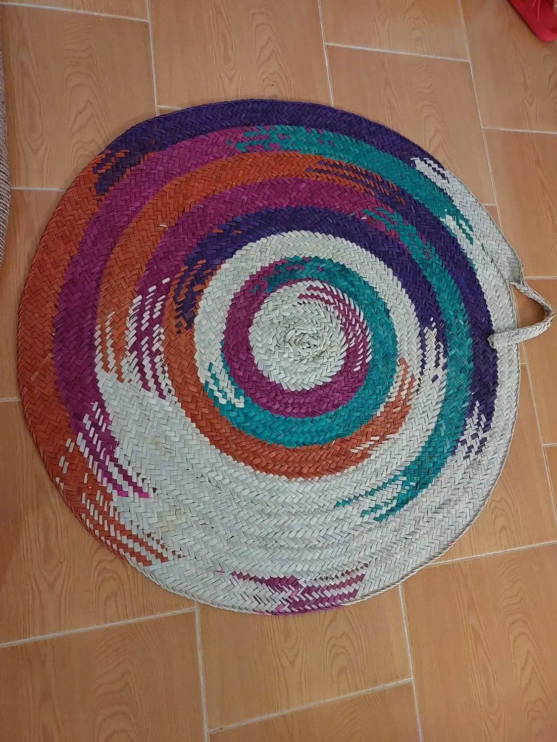 سفره حصیری|صنایع دستی و سایر لوازم تزئینی|گنبد کاووس, |دیوار