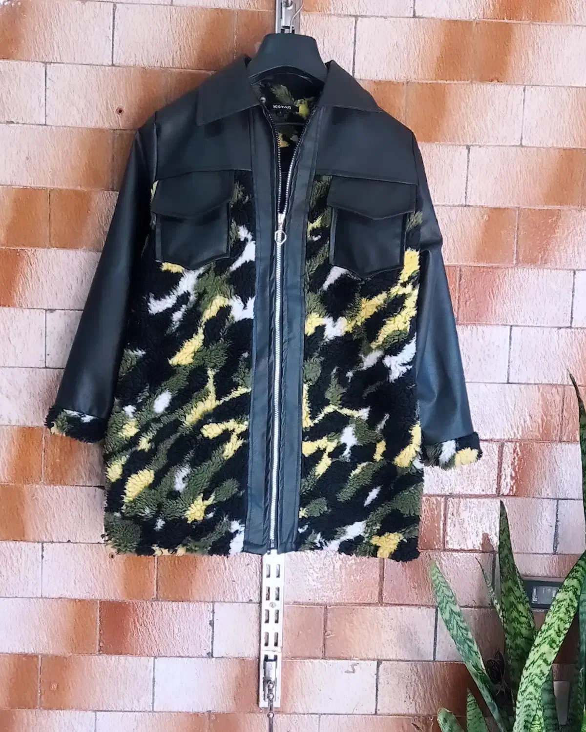 کاپشن چرم زنانه ترکیبی|لباس|میاندوآب, |دیوار