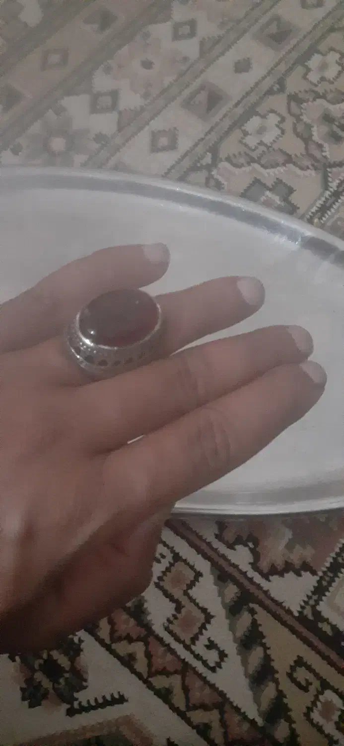 انگشتر نقره اصل|جواهرات|کارون, |دیوار