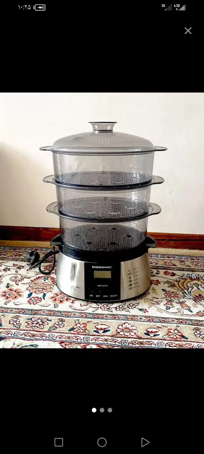 بخارپز مارک گاسونیک|سایر لوازم برقی|چناران, |دیوار