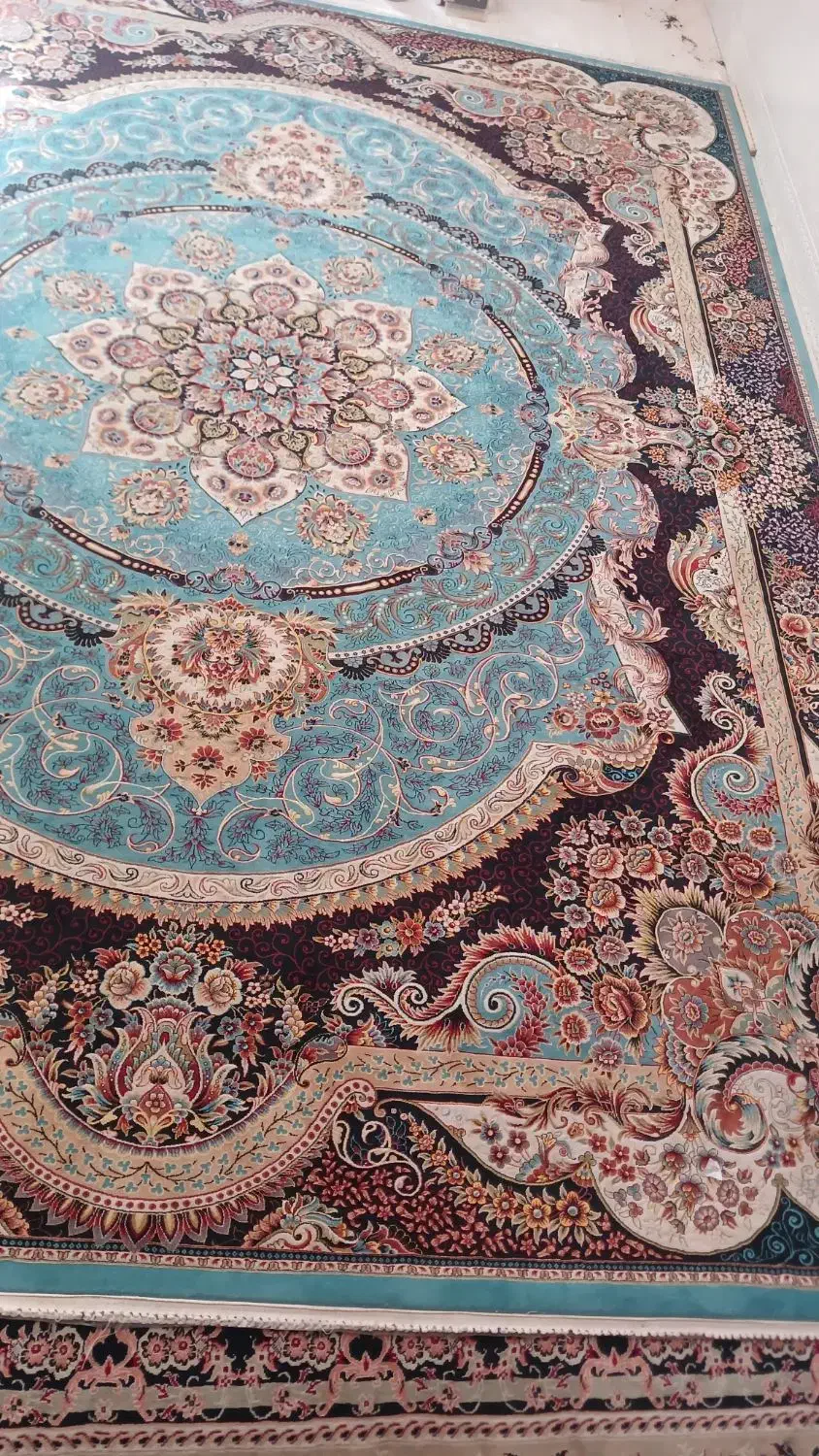 فرش ۱۲ متری|فرش|کاشان, کارگر|دیوار