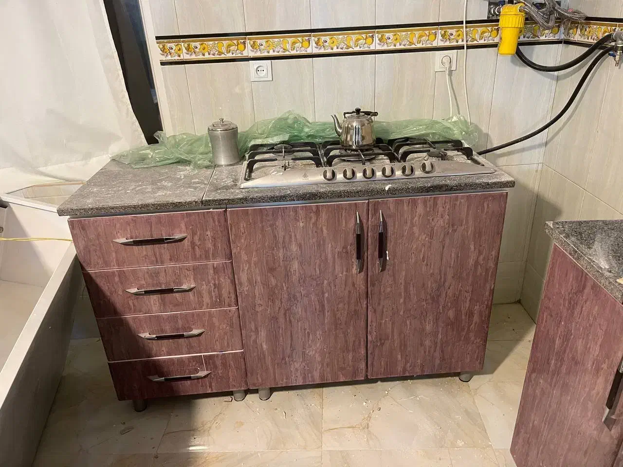 کابینت|آب‌چکان و نظم‌دهنده ظروف|خزل, |دیوار