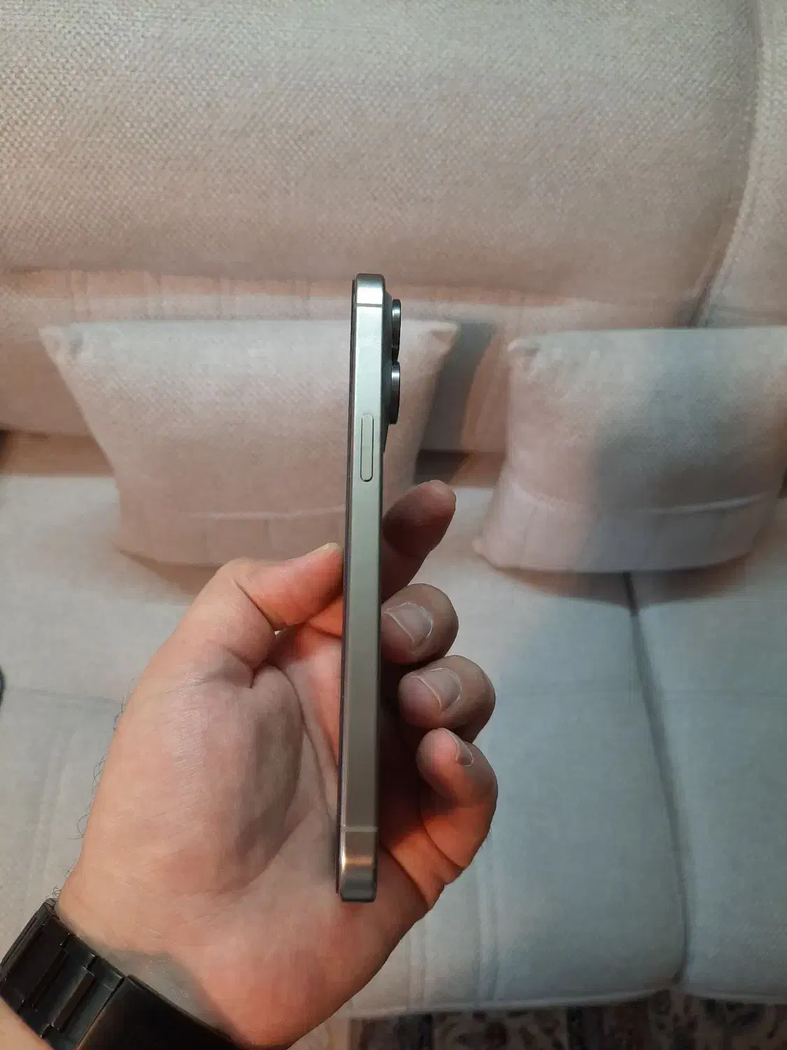 آیفون 15 پرومکس معاوضه با s24 یا s25 الترا|موبایل|مشهد, جانباز|دیوار