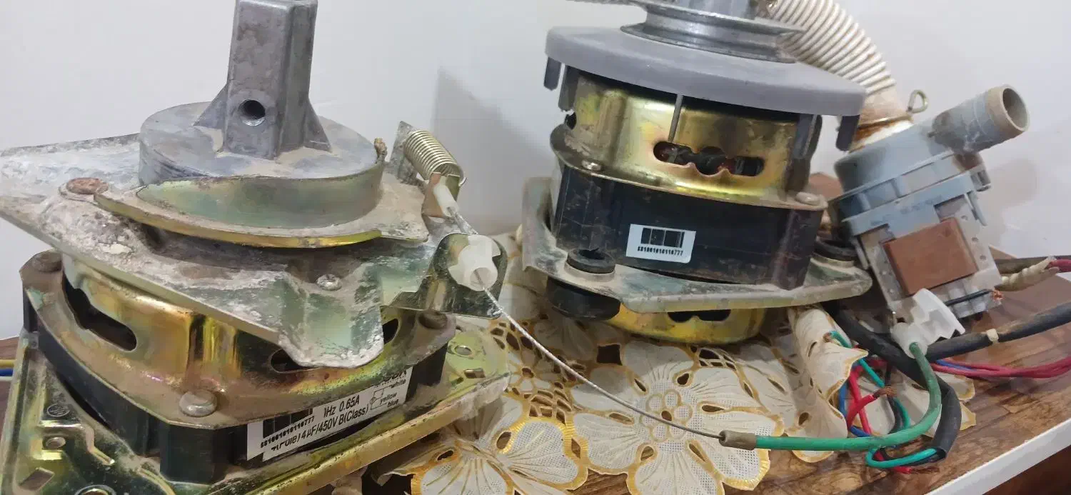 موتور کامل لباسشویی دوقلو|ماشین لباسشویی و خشککن لباس|دزفول, |دیوار