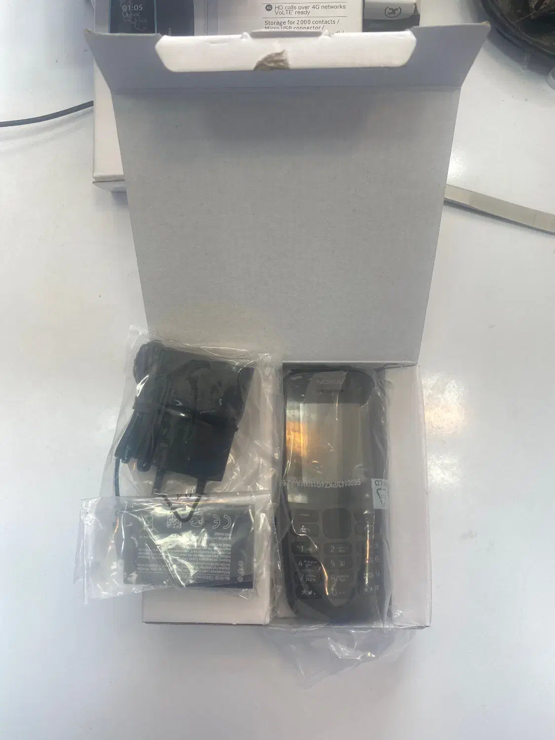 گوشی nokia 105 4G دو سیم ویتنام|موبایل|رشت, سعدی (تختی)|دیوار