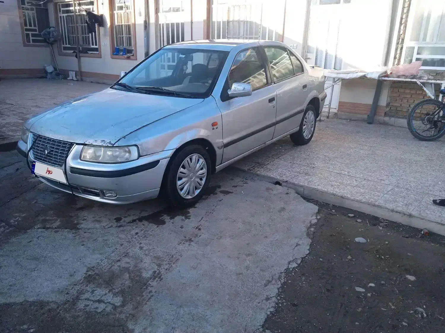 سمند 85 نقره ای|خودرو سواری و وانت|خرم‌آباد, |دیوار