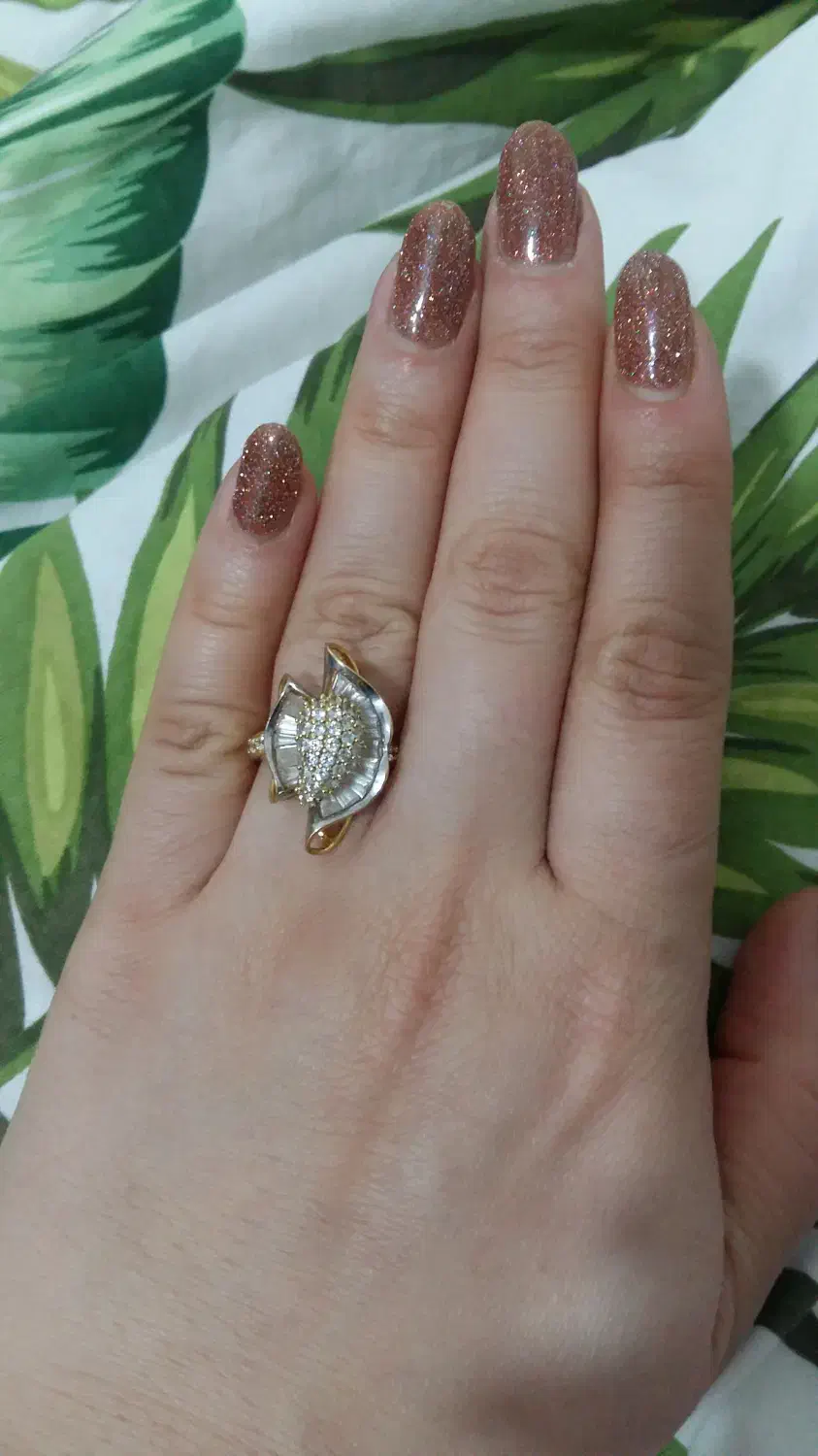 انگشتر کاملا سالم خیلی کم استفاده شده|جواهرات|مراغه, |دیوار