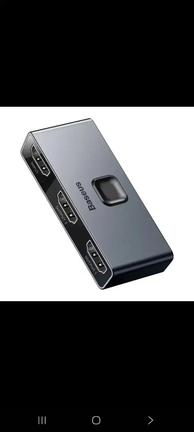 اسپلیتر - مبدل HDMI باسئوس|قطعات و لوازم جانبی رایانه|قم, سراجه (۱۵ خرداد)|دیوار