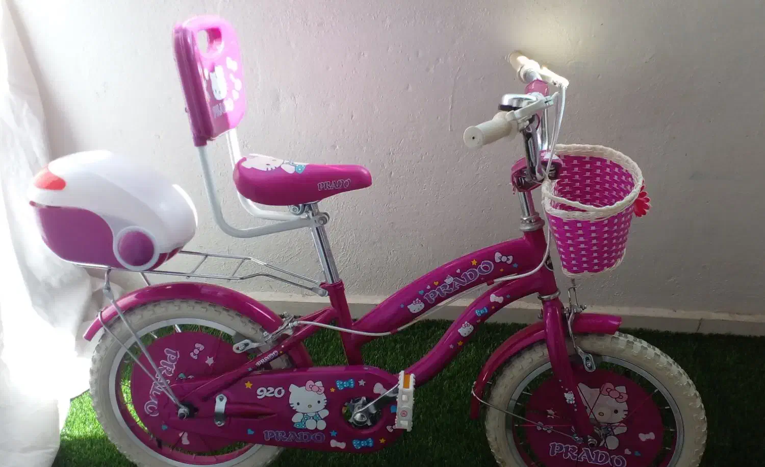 دوچرخه دخترانه سایز ۱۶ برند پرادو|دوچرخه، اسکیت، اسکوتر|پرند, فاز ۵|دیوار