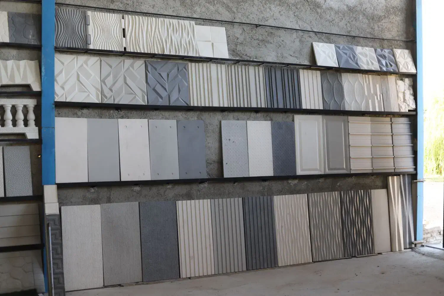 تولید موزاییک پلیمری بتن اکسپوز سنگ مصنوعی|مصالح و تجهیزات ساختمان|ری, شهرری|دیوار