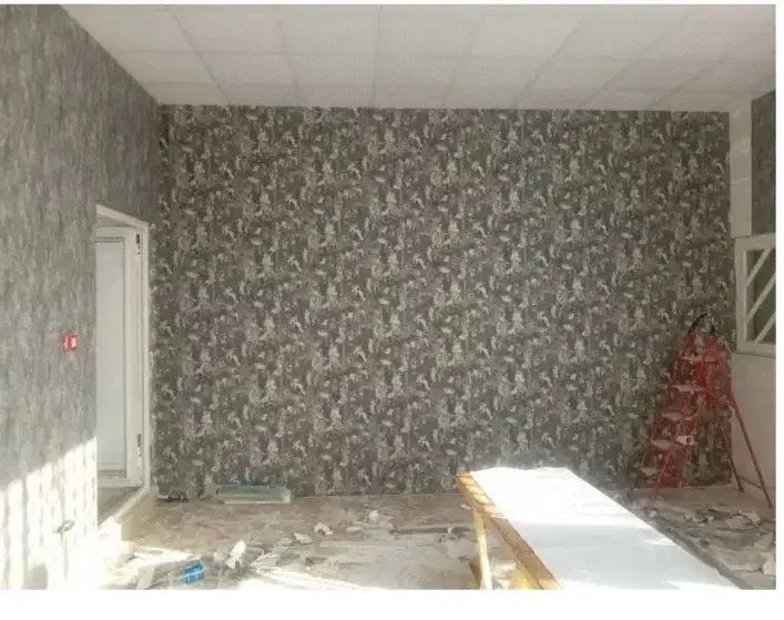 نصب کاغذ دیواری|خدمات پیشه و مهارت|قم, بلوار امین و ساحلی|دیوار