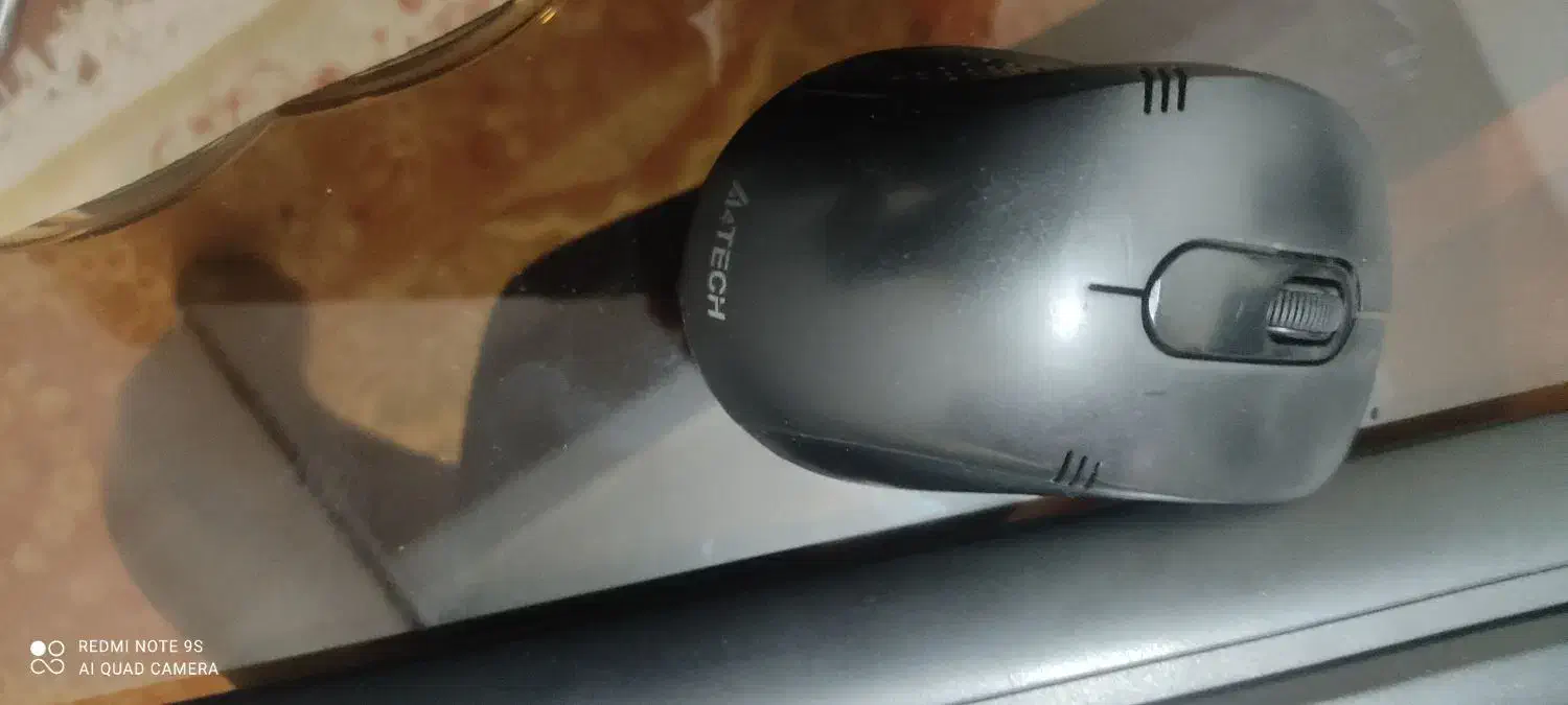 موس و کیبورد بی سیم A4TECH همراه با اسپیکر|قطعات و لوازم جانبی رایانه|فولادشهر, A2|دیوار