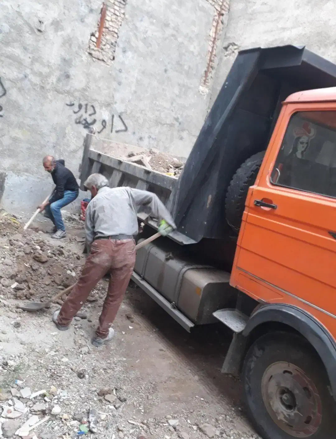 حمل نخاله با نیسان وخاور پخش مصالح|خدمات حمل و نقل|رباطکریم, رباطکریم|دیوار