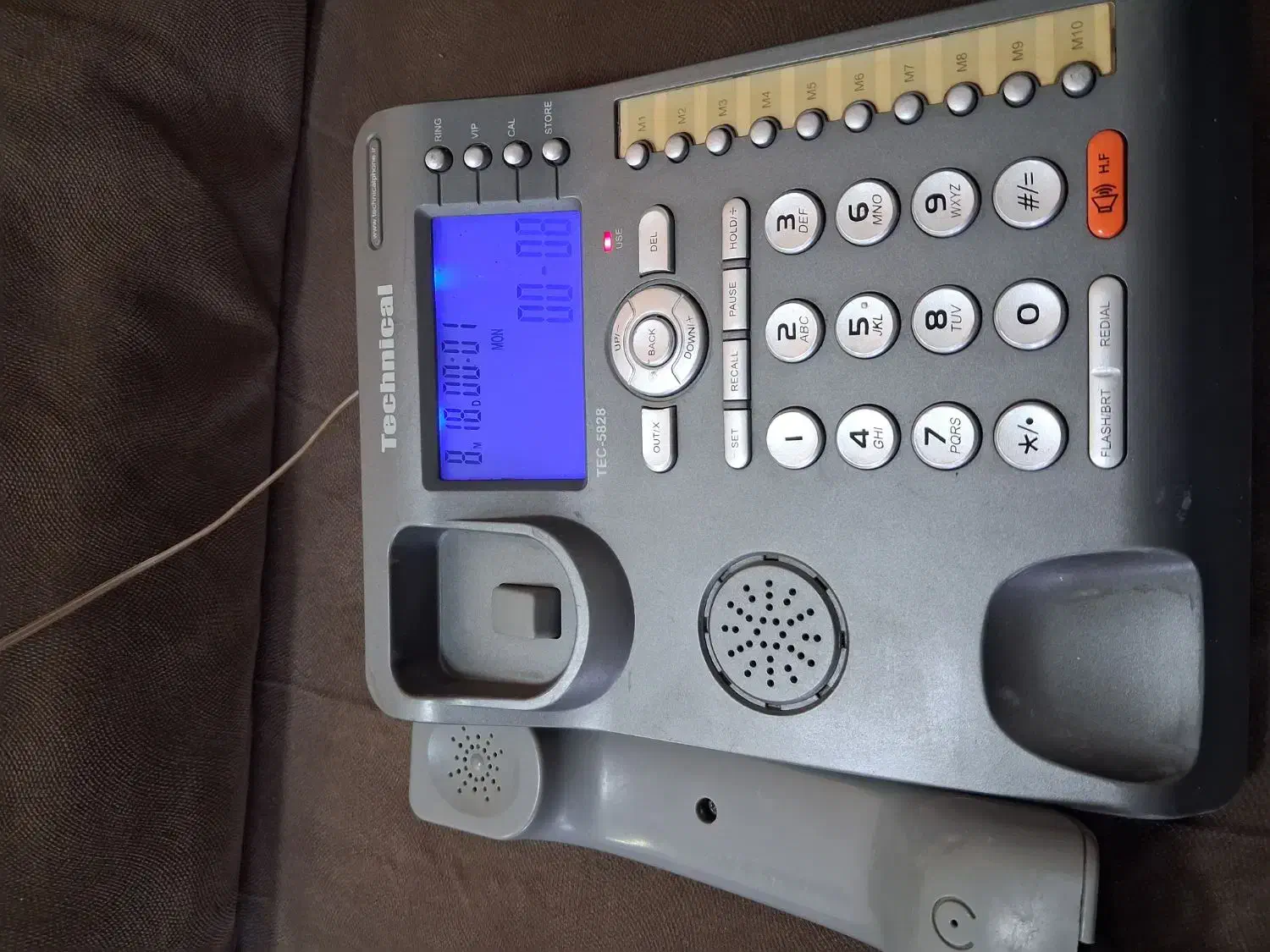 تلفن رومیزی تکنیکال مدل۵۸۲۸|تلفن رومیزی|کرج, المهدی|دیوار