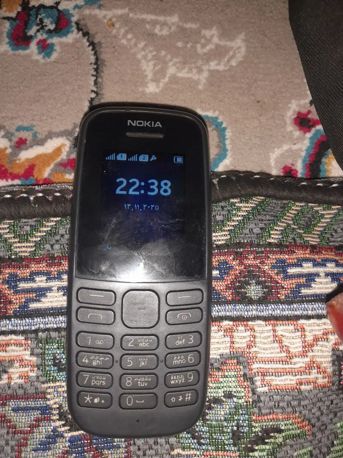 گوشی نوکیا ۱۰۵ یک ماه کار|موبایل|بجنورد, |دیوار