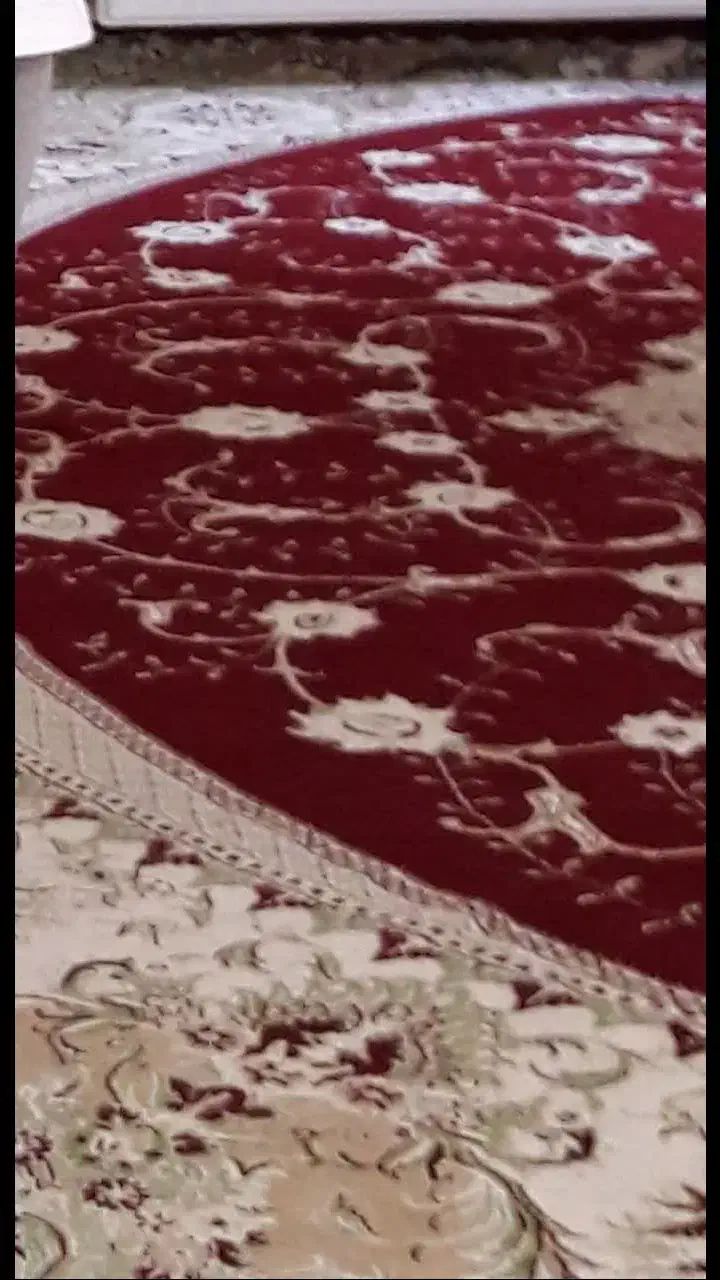 فرش 700شانه زمینه لاکی 2عدد|فرش|اردکان, |دیوار