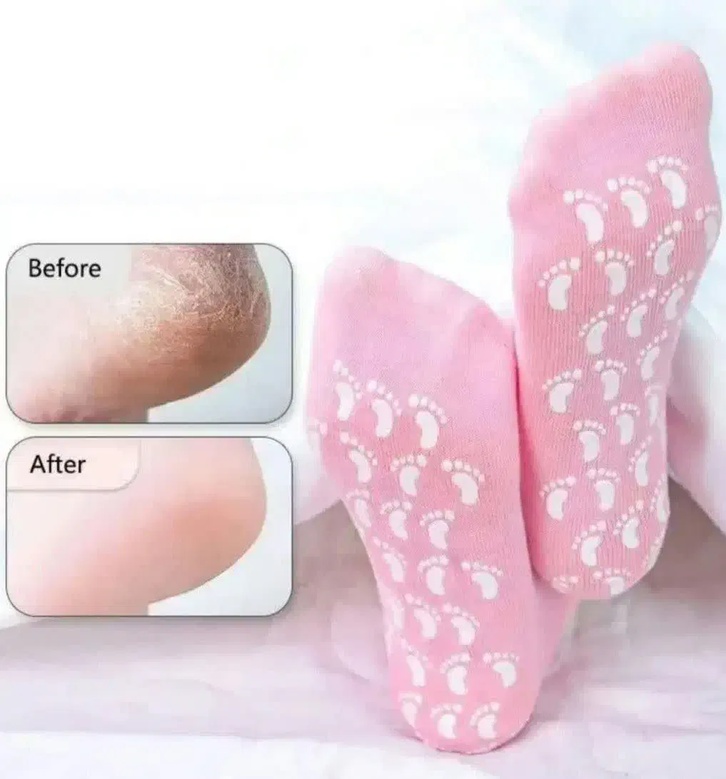 جوراب سیلیکونی ضدترک پاشنه پا برند اورگانیک برگ|آرایشی، بهداشتی، درمانی|تربتحیدریه, فرمانداری|دیوار