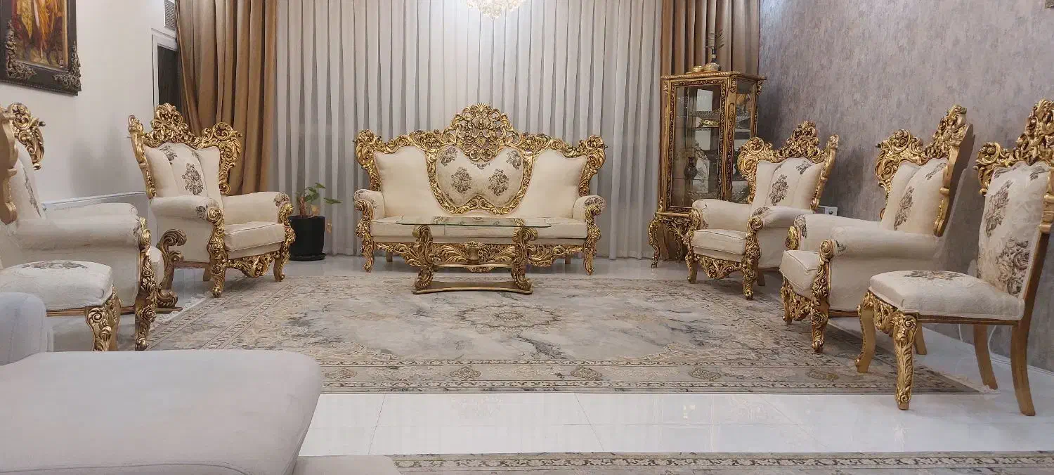 مبل استیل راحتی سلطنتی|مبلمان خانگی و میز عسلی|مشهد, رضاشهر|دیوار