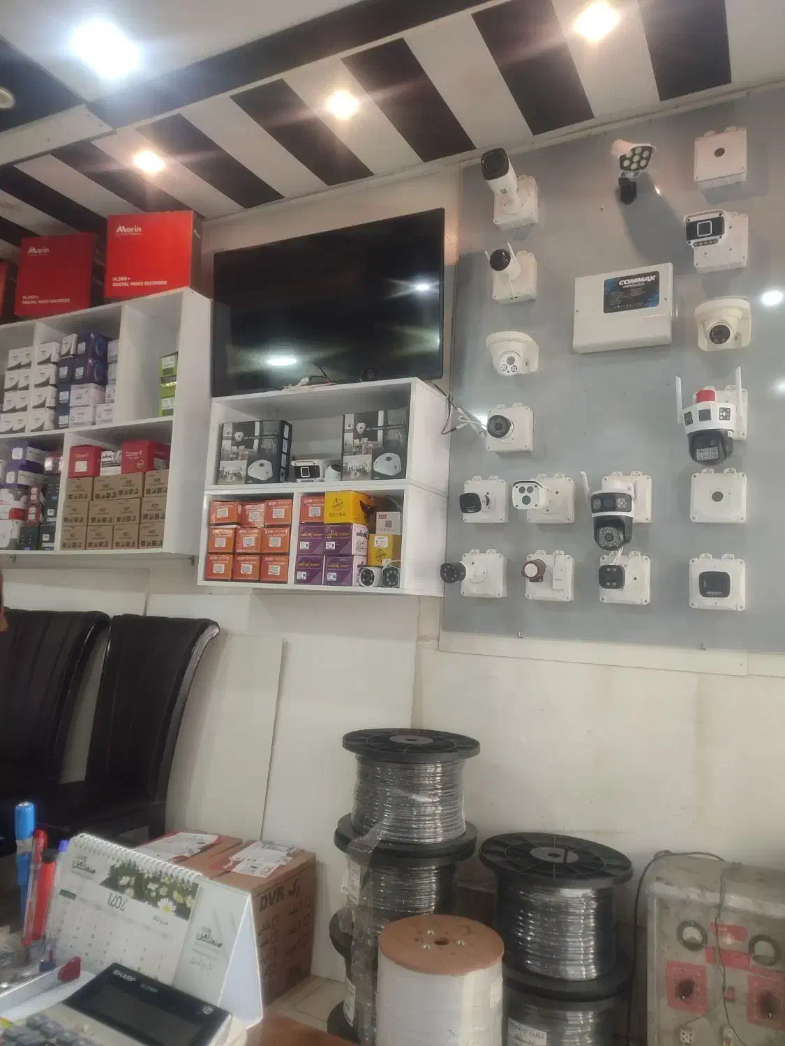 نمایندگی انواع دوربین مداربسته|دوربین مداربسته|گنبد کاووس, |دیوار