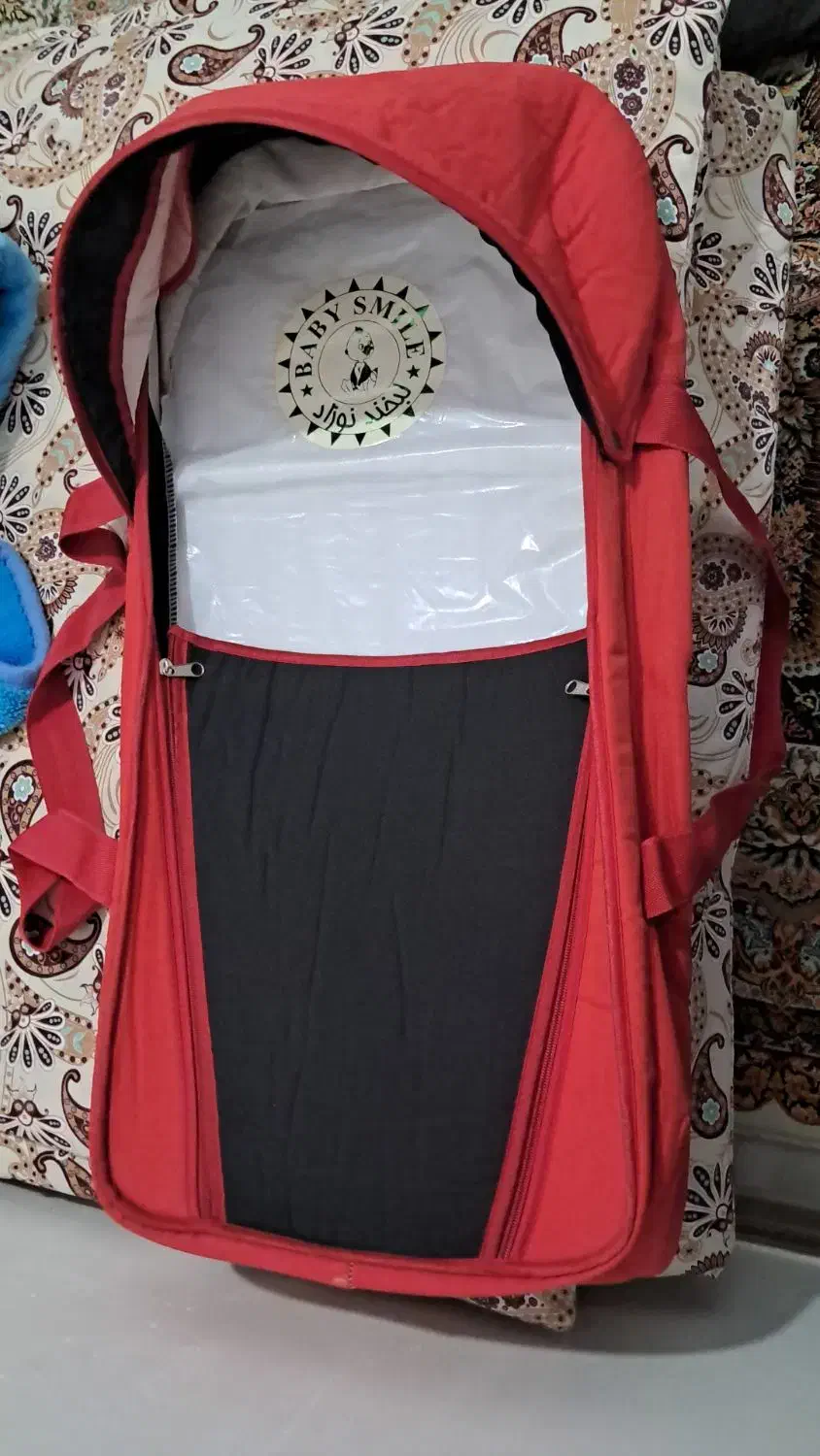 کیف حمل نوزاد و قنداق فرنگی در حد نو|اسباب و اثاث بچه|خمینی‌شهر, |دیوار