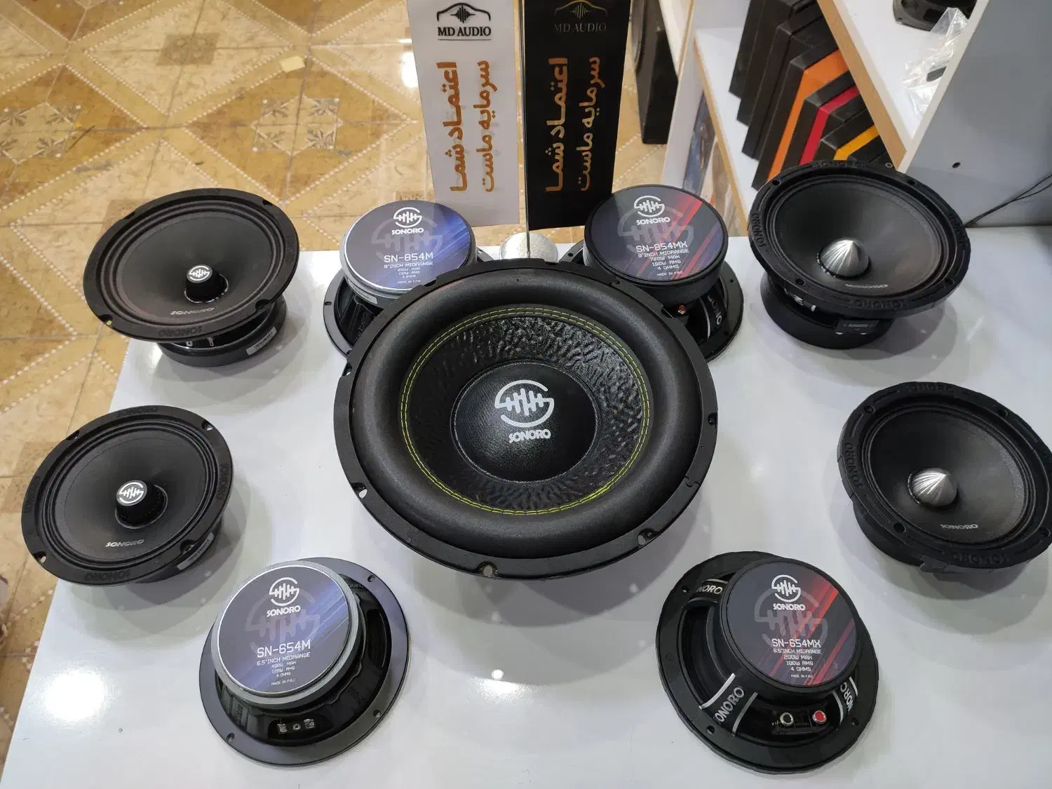 سیستمهای صوتی سونورو با اقساط بدون بهره|قطعات یدکی و لوازم جانبی|اصفهان, درب سیبه علیا|دیوار