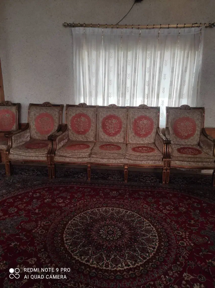 مبل 9 نفره استیل|مبلمان خانگی و میز عسلی|محمودآباد, |دیوار