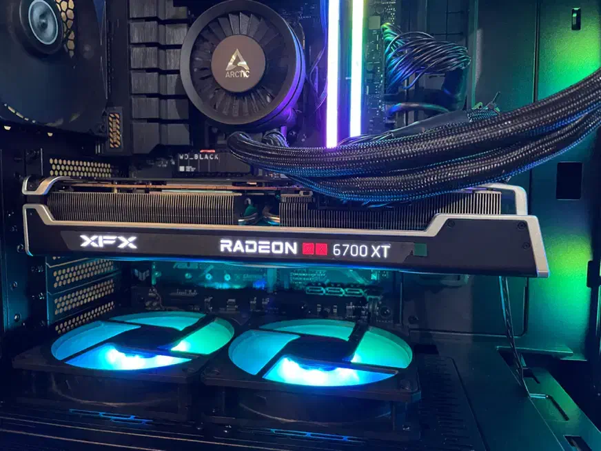 کارت گرافیک rx 6700 xt 12g xfx merc|قطعات و لوازم جانبی رایانه|تبریز, |دیوار