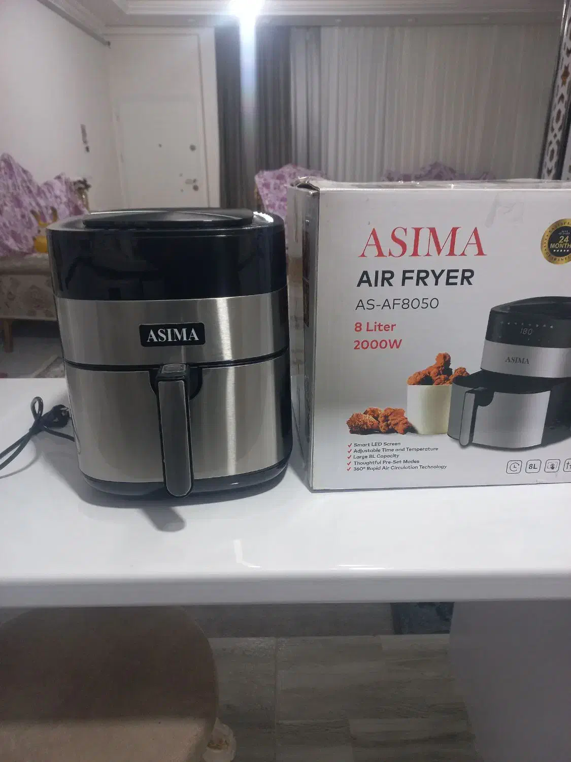 سرخ کن نوع مارک asima|اجاق گاز و لوازم برقی پخت‌وپز|ماکو, |دیوار