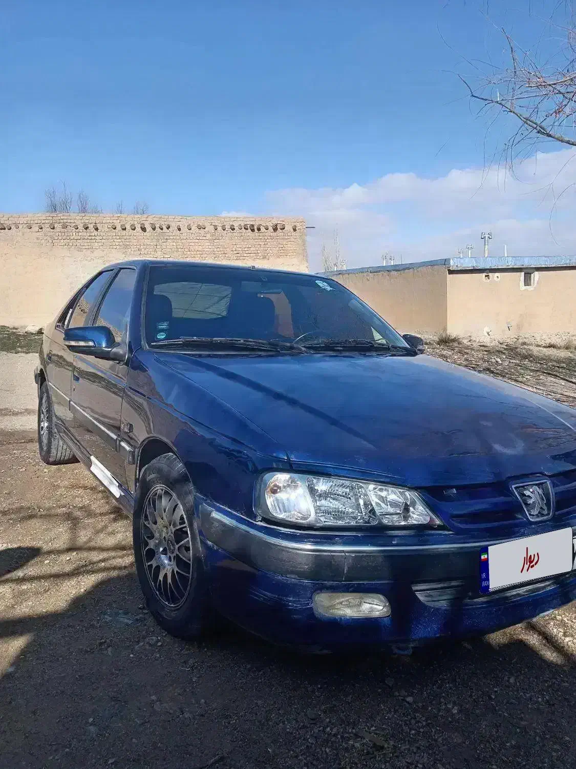 پارس سفارشی آبی متالیک|خودرو سواری و وانت|بروجرد, |دیوار