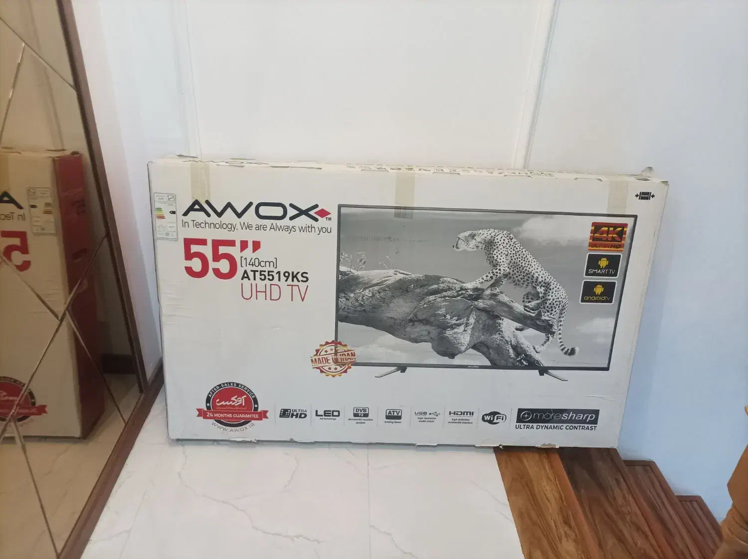 تلویزیون awox|تلویزیون و پروژکتور|مشهد, انقلاب|دیوار