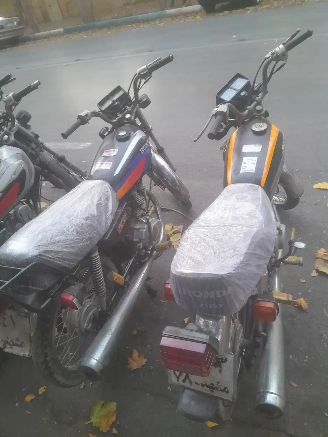 هوندا پلاک قدیم|موتورسیکلت|اصفهان, قلعه طبره|دیوار