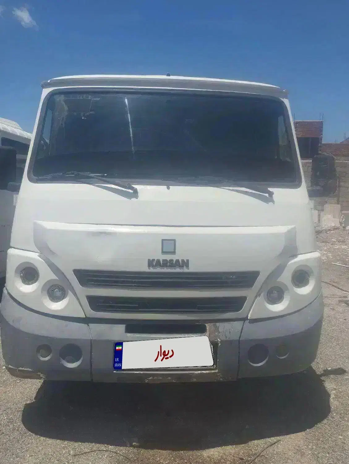 مینی بوس کارسان 87 سوخت فعال پروانه دار|خودرو سنگین|ایرانشهر, |دیوار