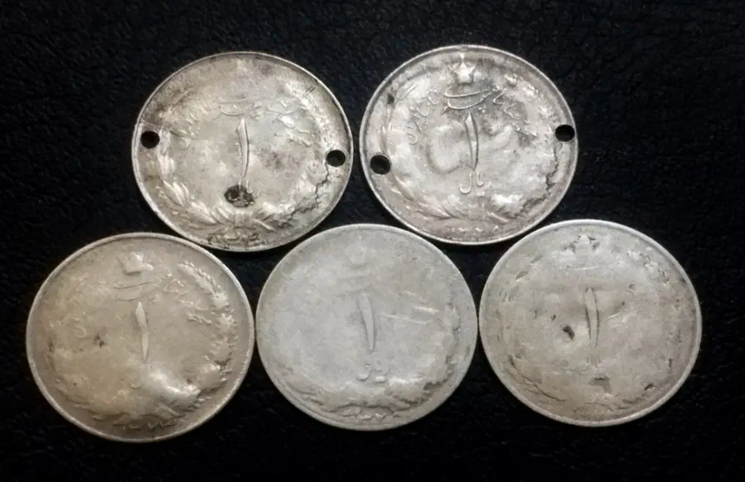 سکه نقره|کلکسیون سکه، تمبر، اسکناس|آران و بیدگل, |دیوار