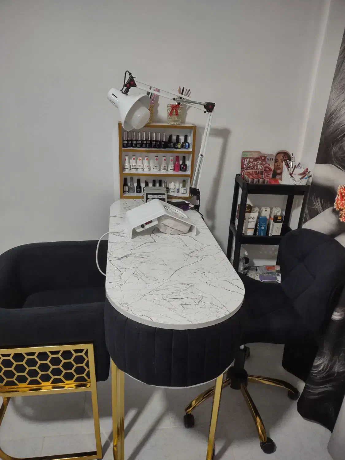 ست کامل میز و صندلی ناخن|آرایشگاه و سالنهای زیبایی|پردیس, فاز ۸|دیوار