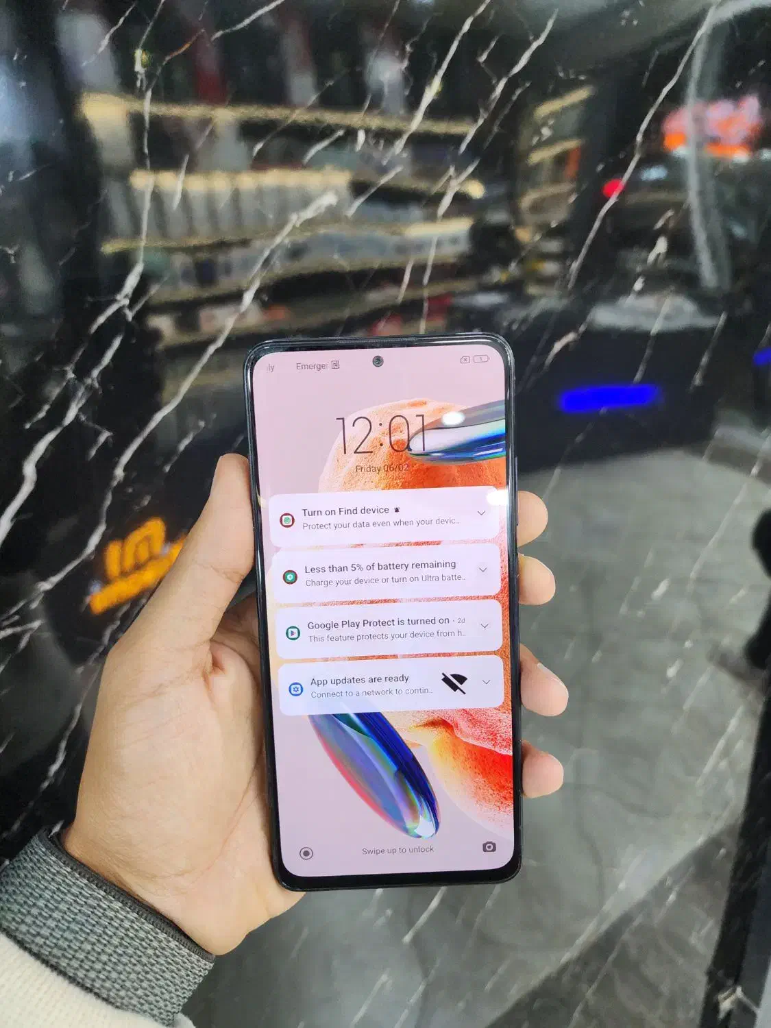 note 12 pro ram8 256g داریا موبایل شعبه۲|موبایل|نظرآباد, شهرک سید جمال الدین|دیوار