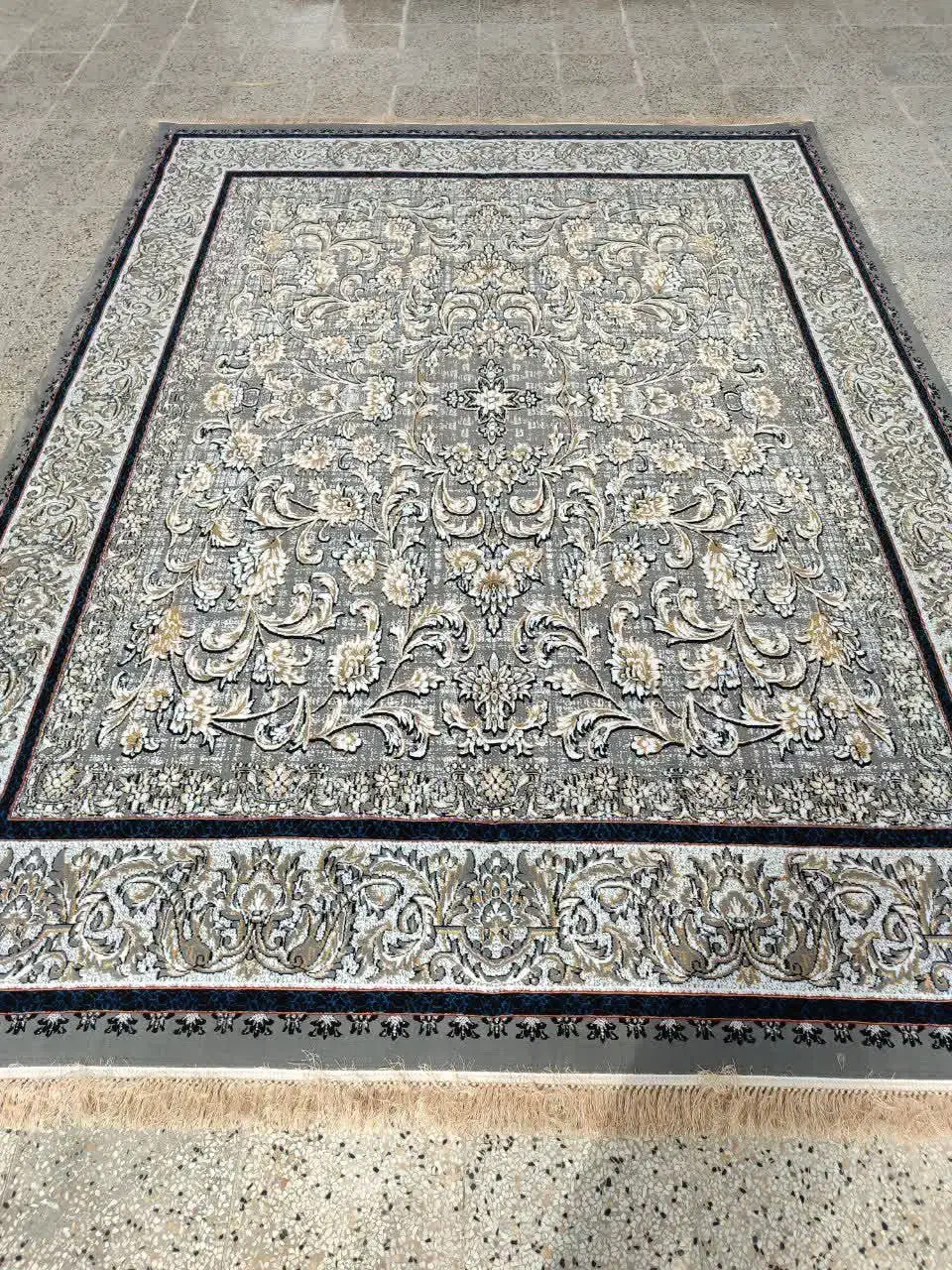 فرش نقشه سیلور فیلی ۱۲ - ۹ - ۶ متری نو|فرش|تویسرکان, |دیوار