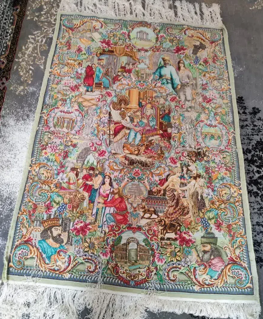 فرش دستباف سلاطین|فرش|کرمانشاه, |دیوار