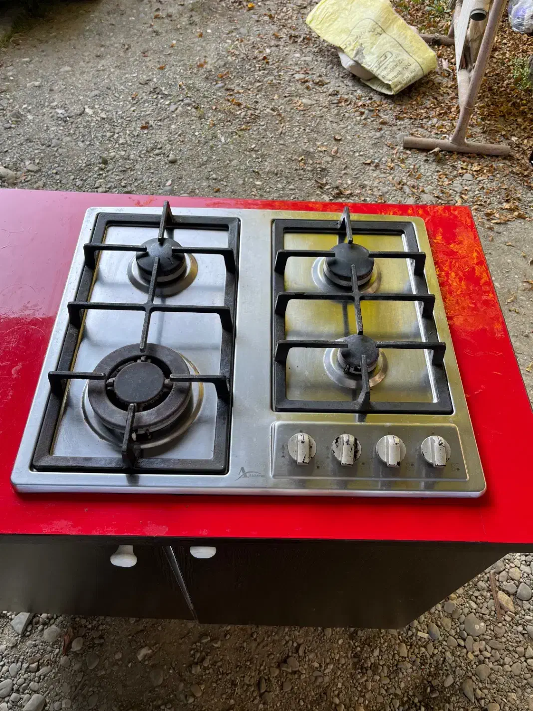 گاز رومیزی به همراه کمد|اجاق گاز و لوازم برقی پختوپز|کتالم و سادات شهر, |دیوار